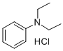 structure of CAS# 5882-45-1, N,N-Diethylaniline Hydrochloride;Diethyl-Phenyl-Amine Hydrochloride;Aniline, N,N-Diethyl-, Hydrochloride;Benzenamine, N,N-Diethyl-, Hydrochloride (9Ci)
