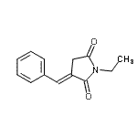 CAS#: 588672-30-4， (3E)-3-Benzylidene-1-Ethyl-2,5-Pyrrolidinedione