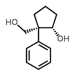 CAS#: 588718-91-6， (1S,2R)-2-(Hydroxymethyl)-2-Phenylcyclopentanol