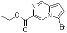 CAS#: 588720-62-1， Ethyl 6-Bromopyrrolo[1,2-a]Pyrazine-3-Carboxylate