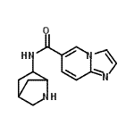 CAS#: 588725-17-1， N-(2-Azabicyclo[2.2.1]Hept-6-Yl)Imidazo[1,2-a]Pyridine-6-Carboxamide