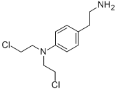CAS#: 58880-18-5， 4-(Bis(2-Chloroethyl)Amino)Phenethylamine