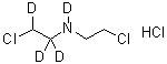 CAS#: 58880-33-4， Bis(2-Chloroethyl)Amine-D4 Hydrochloride