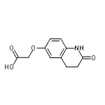 CAS#: 58898-54-7， [(2-Oxo-1,2,3,4-Tetrahydro-6-Quinolinyl)Oxy]Acetic Acid