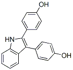 CAS#: 5890-93-7， 4,4'-[1H-Indole-2,3-Diyl]Bis(Phenol)