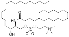 CAS#: 58909-84-5， N-Stearoyl-D-Sphingomyelin