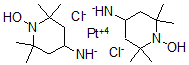 CAS#: 58926-94-6， (SP-4-2)-bis(4-amino-2,2,6,6-tetramethyl-1-piperidinyloxy-N4)dichloro-Platinum