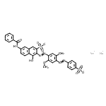CAS#: 5893-30-1， Disodium 7-(Benzoylamino)-4-Hydroxy-3-({2-Methoxy-5-Methyl-4-[(4-Sulfonatophenyl)Diazenyl]Phenyl}Diazenyl)-2-Naphthalenesulfonate