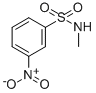 structure of CAS# 58955-78-5, N-Methyl 3-Nitrobenzenesulfonamide;N-Methyl-3-Nitro-Benzenesulfonamide;Benzenesulfonamide, N-Methyl-3-Nitro-;T5300359