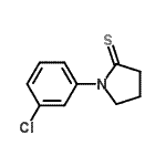 CAS#: 58973-28-7， 1-(3-Chlorophenyl)-2-Pyrrolidinethione