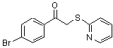 CAS#: 5898-19-1， 1-(4-Bromophenyl)-2-(2-Pyridinylsulfanyl)Ethanone