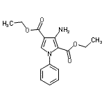 CAS#: 59021-45-3， Diethyl 3-Amino-1-Phenyl-1H-Pyrrole-2,4-Dicarboxylate