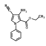 CAS#: 59021-51-1， Ethyl 3-Amino-4-Cyano-1-Phenyl-1H-Pyrrole-2-Carboxylate
