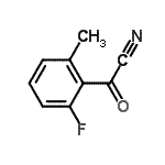CAS#: 590368-96-0， (2-Fluoro-6-Methylphenyl)(Oxo)Acetonitrile