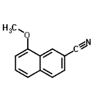 CAS#: 590369-72-5， 8-Methoxy-2-Naphthonitrile