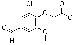 CAS#: 590395-58-7， 2-(2-Chloro-4-Formyl-6-Methoxyphenoxy)Propanoic Acid