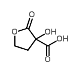 CAS#: 59107-75-4， 3-Hydroxy-2-Oxotetrahydro-3-Furancarboxylic Acid