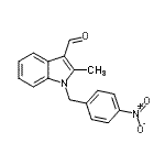 CAS#: 591210-36-5， 2-Methyl-1-(4-Nitrobenzyl)-1H-Indole-3-Carbaldehyde