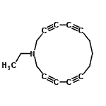 CAS#: 591230-56-7， 1-Ethylazacyclotetradeca-3,5,10,12-Tetrayne