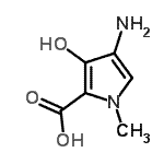 CAS#: 591248-13-4， 4-Amino-3-Hydroxy-1-Methyl-1H-Pyrrole-2-Carboxylic Acid