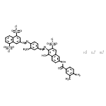 CAS#: 5915-62-8， Trisodium 3-{[4-({6-[(4-Amino-3-Methylbenzoyl)Amino]-1-Hydroxy-3-Sulfonato-2-Naphthyl}Diazenyl)-2-Methylphenyl]Diazenyl}-1,5-Naphthalenedisulfonate