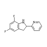 CAS#: 591721-07-2， 5,7-Difluoro-2-(2-Pyridinyl)Indoline