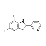 CAS#: 591721-08-3， 5,7-Difluoro-2-(3-Pyridinyl)Indoline