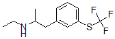 CAS#: 59173-25-0， N-Ethyl-1-[3-(trifluoromethylsulfanyl)phenyl]propan-2-amine