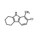 CAS#: 591735-13-6， 7-Chloro-8-Methyl-2,3,4,9-Tetrahydro-1H-Carbazole