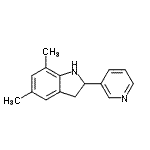 CAS#: 591757-04-9， 5,7-Dimethyl-2-(3-Pyridinyl)Indoline