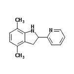 CAS#: 591757-63-0， 4,7-Dimethyl-2-(2-Pyridinyl)Indoline