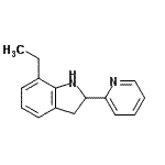 CAS#: 591767-34-9， 7-Ethyl-2-(2-Pyridinyl)Indoline