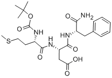 CAS#: 5920-14-9， N-Boc-Met-Asp-Phe Amide