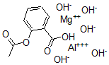 CAS#: 59215-60-0， Aluminum magnesium 2-acetoxybenzoate pentahydroxide