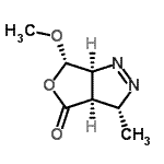 CAS#: 592524-39-5， (3R,3aR,6S,6aS)-6-Methoxy-3-Methyl-3,3A,6,6A-Tetrahydro-4H-Furo[3,4-c]Pyrazol-4-One