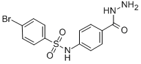 CAS#: 59256-25-6， 4-Bromo-N-(4-Hydrazinocarbonyl-Phenyl)-Benzenesulfonamide