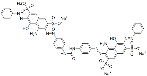 CAS#: 59262-64-5， Tetrasodium 3,3'-[Carbonylbis(Imino-P-Phenyleneazo)]Bis[4-Amino-5-Hydroxy-6-(Phenylazo)Naphthalene-2,7-Disulphonate]
