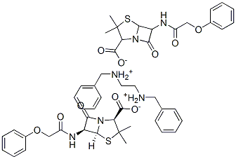 CAS 登录号:5928-84-7, 苄星青霉素 V