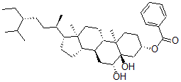 CAS#: 59297-18-6， 5alpha-Stigmastane-3beta,5,6beta-Triol 3-Benzoate
