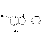 CAS#: 593232-97-4， 4,6-Dimethyl-2-(2-Pyridinyl)Indoline