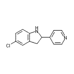 CAS#: 593234-55-0， 5-Chloro-2-(4-Pyridinyl)Indoline