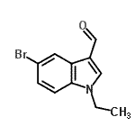 CAS#: 593235-94-0， 5-Bromo-1-Ethyl-1H-Indole-3-Carbaldehyde