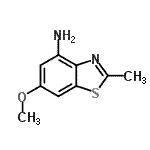 CAS#: 59334-06-4， 6-Methoxy-2-Methyl-1,3-Benzothiazol-4-Amine
