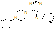 CAS#: 5935-34-2， 4-(4-Phenyl-1-piperazinyl)benzofurano[2,3-e]pyrimidine
