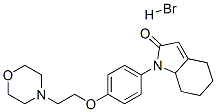 CAS#: 59377-74-1， 1,4,5,6,7,7alpha-Hexahydro-1-[4-(2-Morpholinoethoxy)Phenyl]-2H-Indol-2-One Monohydrobromide