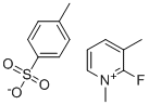 结构式 CAS# 59387-91-6, 1,3-二甲基-2-氟吡啶鎓甲苯-4-磺酸盐
