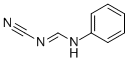 structure of CAS# 59425-37-5, N-Phenyl-N'-Cyanoformamidine;N-Cyano-N'-Phenyl-Formamidine;N-Cyano-N'-Phenylformamidine;N-Cyano-N'-Phenyl-Methanimidamide