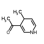 CAS#: 594813-03-3， 1-(4-Methyl-1,4-Dihydro-3-Pyridinyl)Ethanone