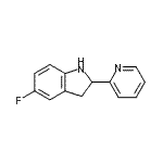 CAS#: 594817-56-8， 5-Fluoro-2-(2-Pyridinyl)Indoline