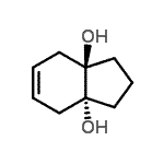 CAS#: 594837-34-0， (3aR,7aR)-2,3,4,7-Tetrahydro-1H-Indene-3A,7A-Diol